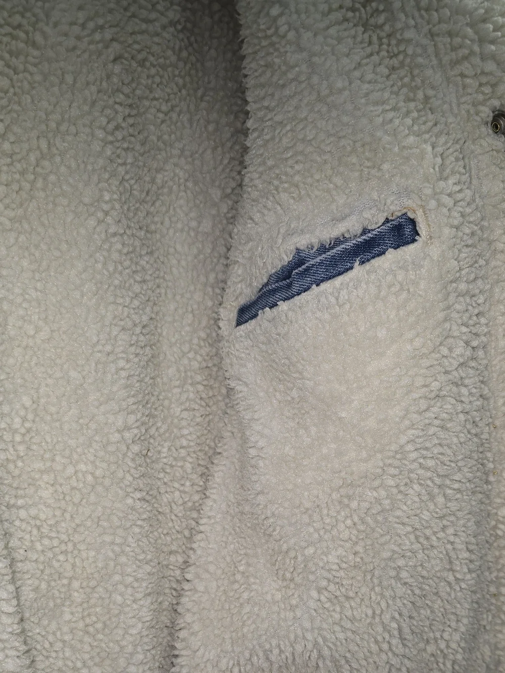 NWT Sz XXL Levi's Light Blue Denim Sherpa-Lined Jacket
